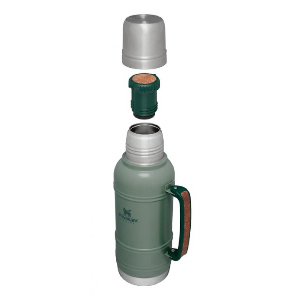 Термос Stanley Artisan Thermal Hammertone Green 1.4 л Фото 3